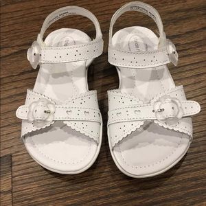 Stride Rite Sandals toddler girls size 7.5 W nwot